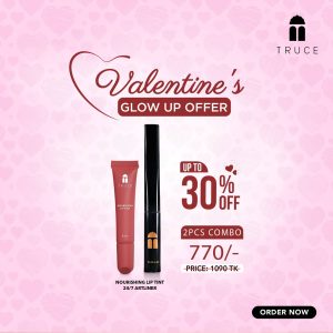 Valentine's Glow-Up Offer - (Combo-3) (Eyeliner+Lip Tint)